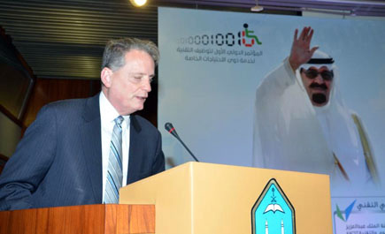 د.مارك: المكفوفون يطالبون باستخدام وسائل التقنية الحديثة 