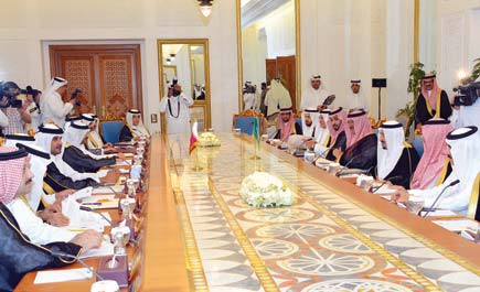 رأس وفد المملكة لمجلس التنسيق السعودي - القطري.. وبرئاسته مجلس الوزراء يقر تنظيم هيئة تقويم التعليم العام 