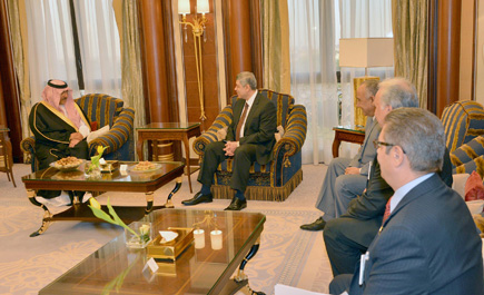 الأمير محمد بن نايف يلتقي وزراء داخلية مصر ولبنان وفلسطين وجمهورية القمر المتحدة وجيبوتي 