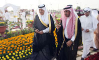 أمين منطقة الرياض يفتتح مهرجان ربيع الرياض التاسع 