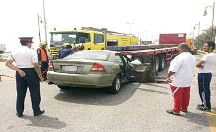 مجلس الأعمال السعودي البحريني يدعو لحظر مرور الشاحنات عبر جسر الملك فهد 