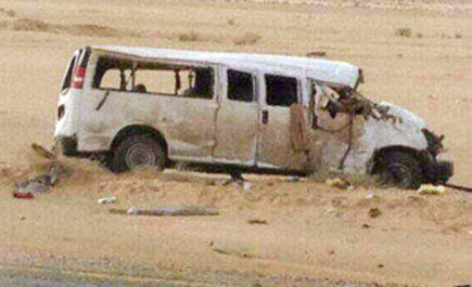 جمل سائب يتسبب بوفاة وإصابة (7) طالبات جامعيات من البجادية