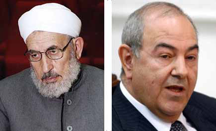 علاوي يتهم حكومة المالكي بتهديد مرشحي ائتلاف العراقية 