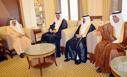 أمير منطقة القصيم يلتقي مسئولين في الخطوط السعودية 