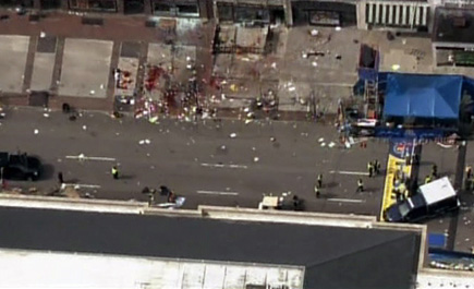 (3) قتلى وإصابات في انفجار استهدف سباقاً للماراثون في بوسطن الأمريكية 