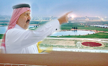 ميدان الملك عبدالله في أتم جاهزيته قبل (24) ساعة من انطلاقة مهرجان عز الخيل الـ(18) 