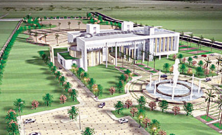 وضع حجر الأساس للمرحلة الثانية لمبنى بلدية محافظة القويعية 