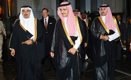 ولي عهد مملكة البحرين يصل الرياض 