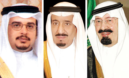 ولي عهد البحرين في برقيتين لخادم الحرمين وولي العهد: 