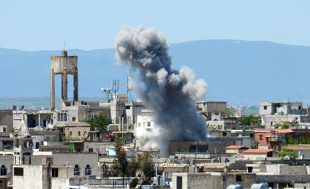 قوات النظام تجدد قصفها الصاروخي على ريف حمص 