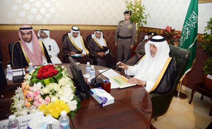 الأمير خالد الفيصل يُدشِّن ويؤسس لمشروعات في الجموم بملياري ريال 