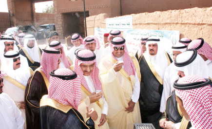 أمير الرياض: أشيقر تسابق الزمن مع هيئة السياحة 
