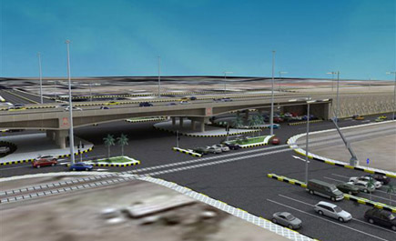 محافظ الأحساء يدشن جسر تقاطع طريق الملك سعود مع طريق الديوان