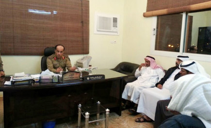 انتشال أب وابنه والعثور على مفقود وادي قرن