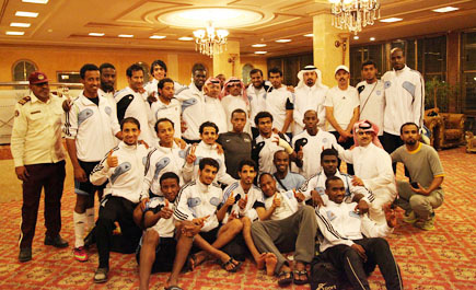 وعدنا وأوفينا والصعود إهداء للأمير مشعل بن عبد الله