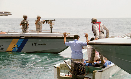 إحباط تهريب (119) كيلو جراماً من المواد المتفجرة 