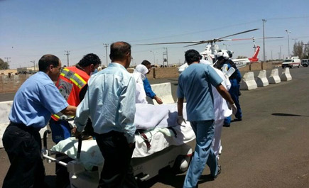 وفاة امرأتين وطفلة وإصابة ثلاثة في حادث انقلاب بحائل 