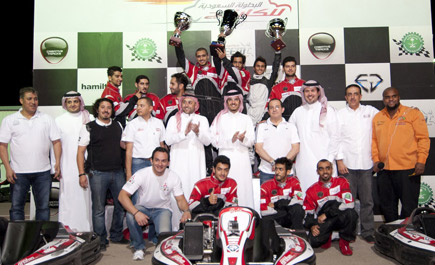 سلطان الفيصل يتوج الفائزين ببطولة الـ«كارتينج» 