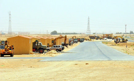 نقل سوق المعدات في عنيزة إلى موقعه الجديد 