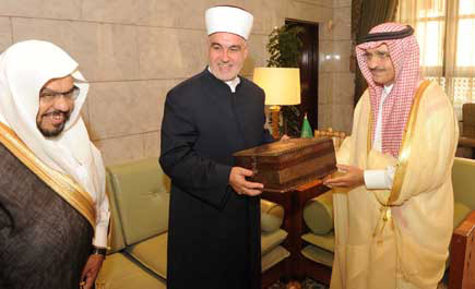 أمير منطقة الرياض يستقبل مفتي البوسنة والهرسك والسفير اللبناني 