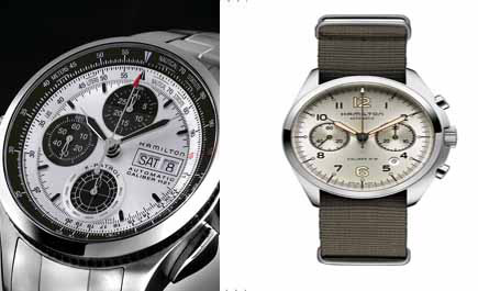 هاملتون ولعبة الاختفاء في ساعاتها الجديدة