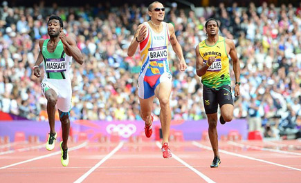 «مسرحي» ثاني عدائي العالم في سباق (400) متر 