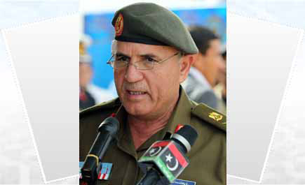 المؤتمر الوطني الليبي يقبل استقالة رئيس أركان الجيش 