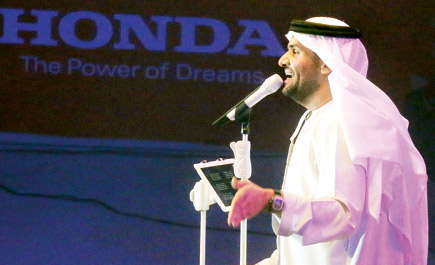 حسين الجسمي يغني بحفل دعائي 