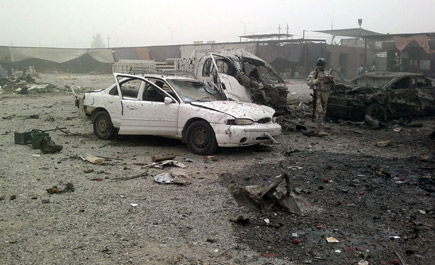 مقتل وإصابة (9) أشخاص من قوات الجيش والشرطة من بينهم ضابطان بالموصل 