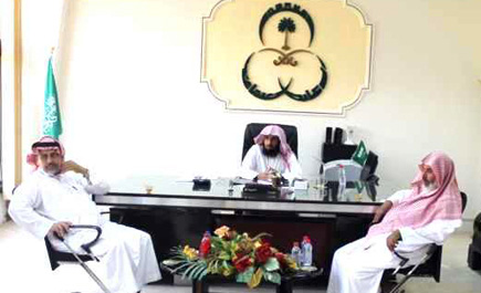 تنموي روضة سدير يزور مركز التنمية 