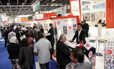 إقبال واسع على منصة تركيا في معرض سوق السفر العربي 