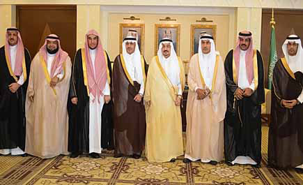 أمير منطقة القصيم يستقبل معالي وكيل وزارة الداخلية 