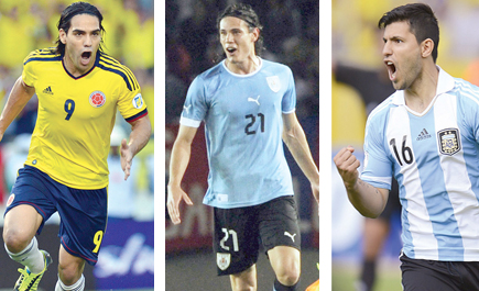 المهاجمون يتألقون وانتصارات لأوروجواي وكولومبيا وتشيلي في تصفيات كأس العالم 