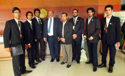 طلاب جامعة شقراء إلى إندونيسيا 