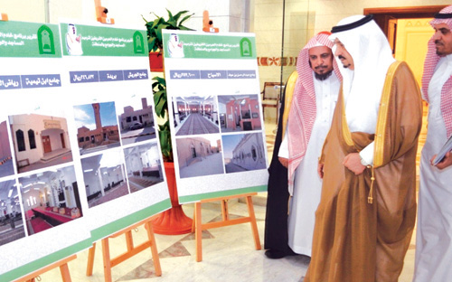 شملت ترميم (70) مسجداً وجامعاً بمبلغ إجمالي (30) مليون ريال 