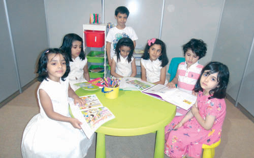 الأطفال يشاركون في فعاليات مهرجان ربوة الرياض 