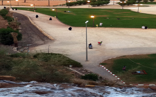 منتزه الشلال بجلاجل يفتقد تواجد الجهات الأمنية