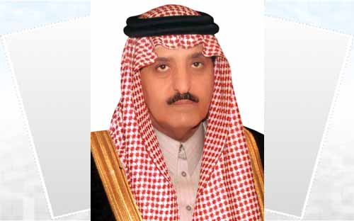 الأمير أحمد بن عبدالعزيز  يعزي الربدي في وفاة والدته 