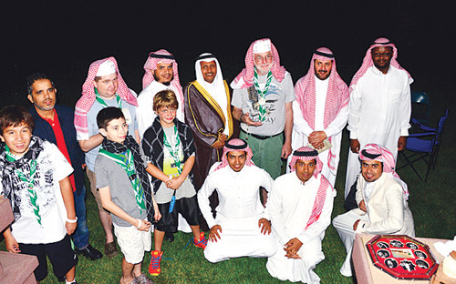 الكشافة السعودية تشارك العائلات الأمريكية احتفالاتها بيوم الاستقلال 