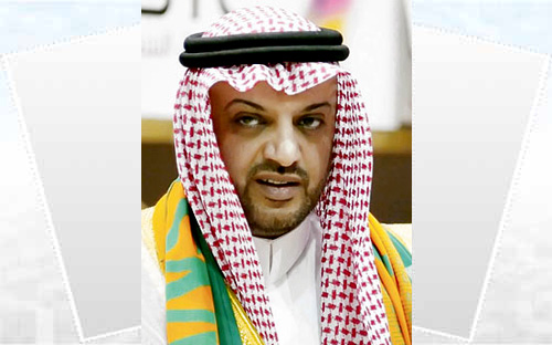 طلال بن بدر يهنئ نواف بن فيصل باختياره رئيساً لاتحاد اللجان الأولمبية العربية 