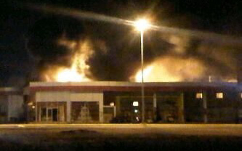 إخماد حريق بمحطة محروقات قبل انفجارها بحفر الباطن 