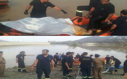 العثور على الشاب المفقود في أمطار محائل بعد ثلاثة أيام من البحث