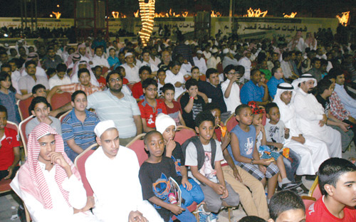 حضور مميز لاحتفالات العيد بمركز الملك عبدالعزيز التاريخي 