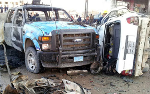 مقتل وإصابة (13) بتفجير سيارة مفخخة شرقي كركوك 