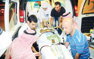 إسعاف جوي لمقيم أردني تعرض لحادث سير في القصيم 