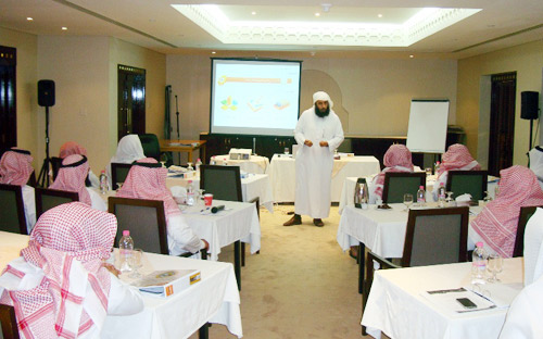 «مهارات الاحتساب في الصلاة» بهيئة الجوف 