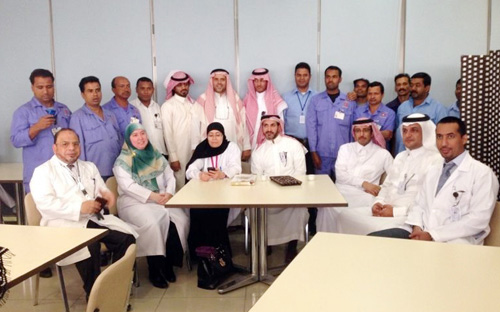 تكريم الكادر الطبي بمستشفى الأمير سلمان 