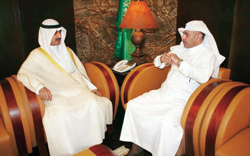 وكيل وزارة الداخلية يستقبل السفير الكويتي لدى المملكة 