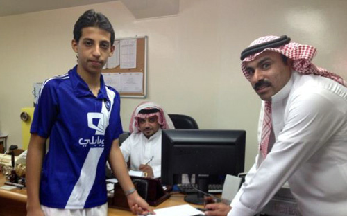 المهيلب يحول لاعباً من لعبة الجودو إلى القدم والآن يمثّل المنتخب السعودي للبراعم 