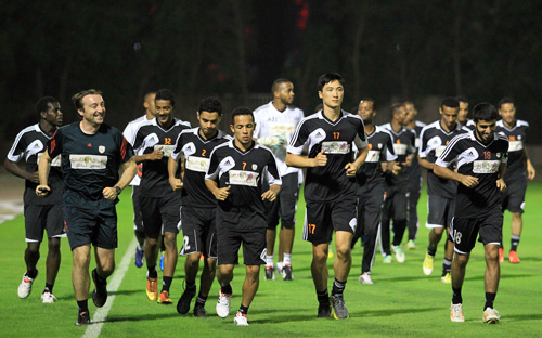 الشباب يعاود تحضيراته اليوم من أجل موقعة كاشيوا الآسيوية